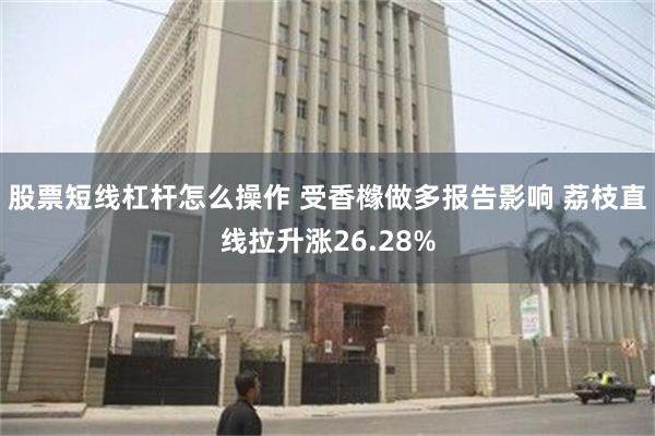 股票短线杠杆怎么操作 受香橼做多报告影响 荔枝直线拉升涨26.28%