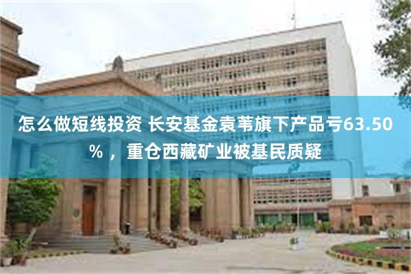 怎么做短线投资 长安基金袁苇旗下产品亏63.50% ，重仓西藏矿业被基民质疑